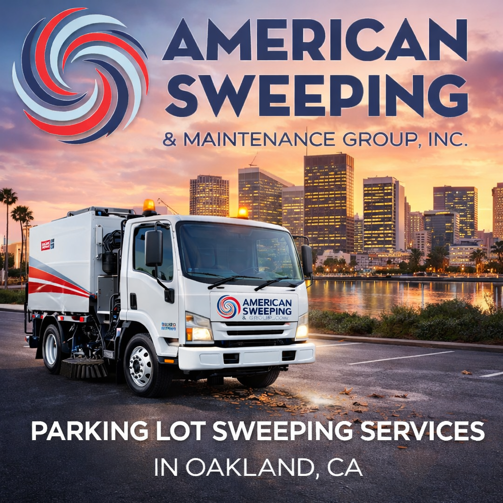 parking lot sweeping Oakland CA